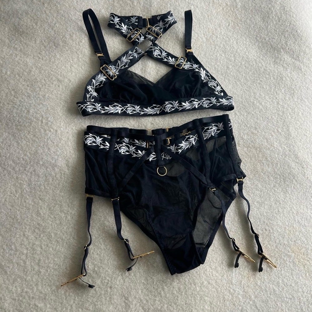 Black Bordelle Kew Set SIZE SS OR XS